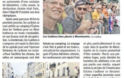 Les Guidons à Crampons dans la montée de Montmartre !
