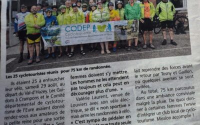 La Sortie Féminines et Familles à l&rsquo;honneur dans la presse !
